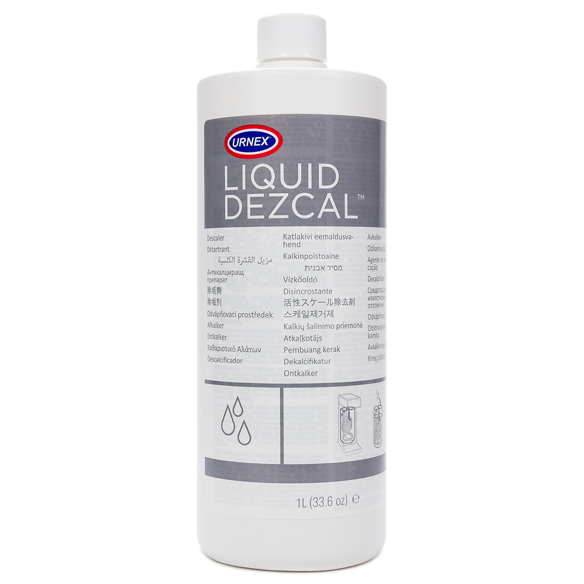 Urnex Dezcal Liquid Descaler — 32 oz