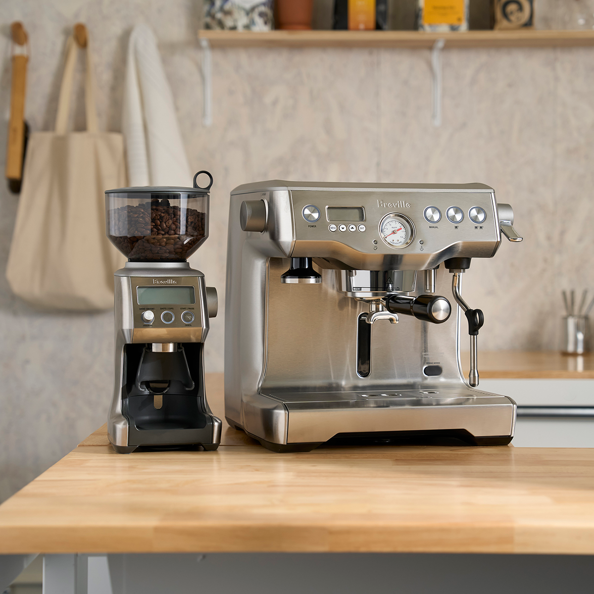 Breville Dynamic Duo Machine and Grinder Package — image 6